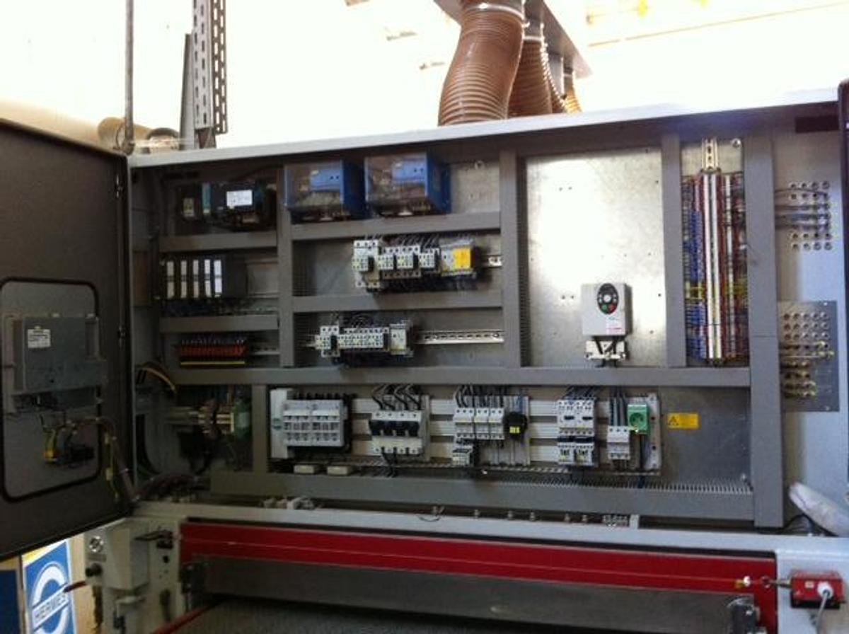 Gebraucht Breitbandschleifmaschine WEBER KSF 1350  W/W