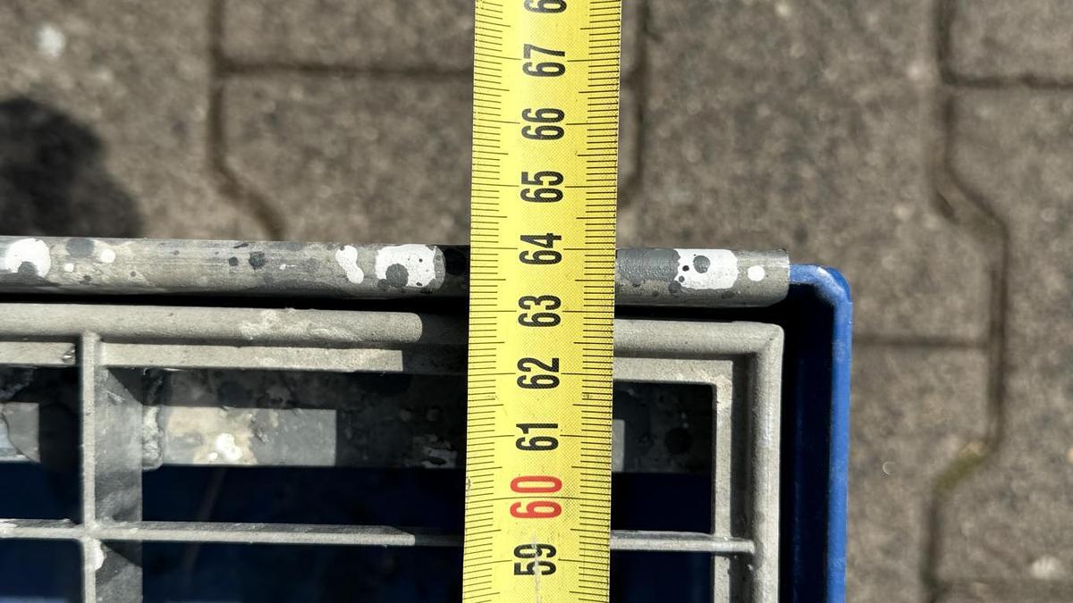 Gebraucht Auffangwanne Denios 65 Liter, mit Gitterrosten