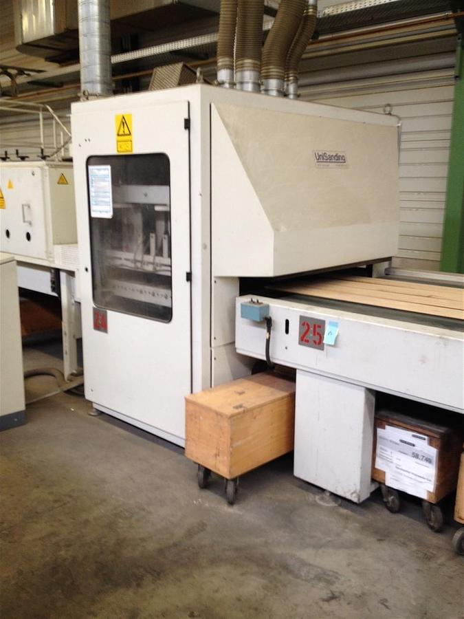 Used Bürstenschleifmaschine Unisanding 2 Bürsten