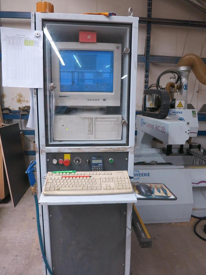 Used CNC Bearbeitungszentrum Weeke OPTIMAT BHC 250