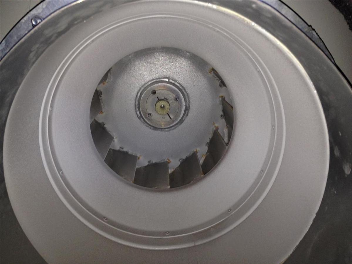 Used Extraction fan Rippert, sound insulation hood D400 mm