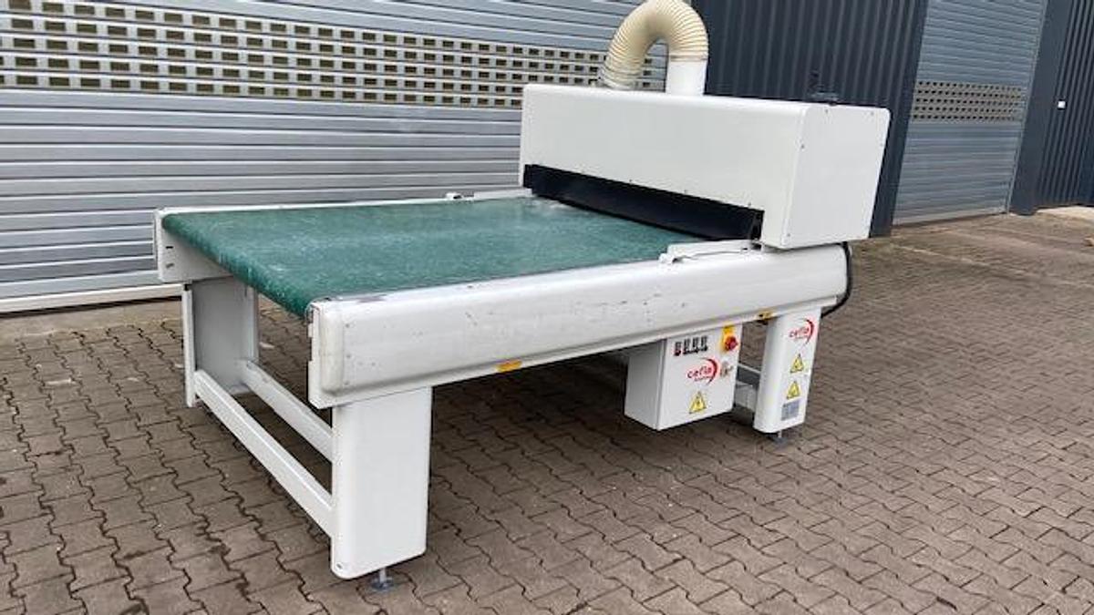 Used Entstaubung Cefla mit Gurtbandtransport