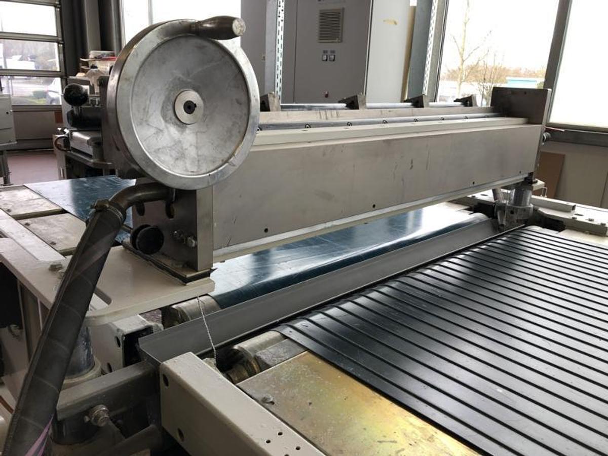 Gebraucht Lackgießmaschine Bürkle LZA 1 - 1300