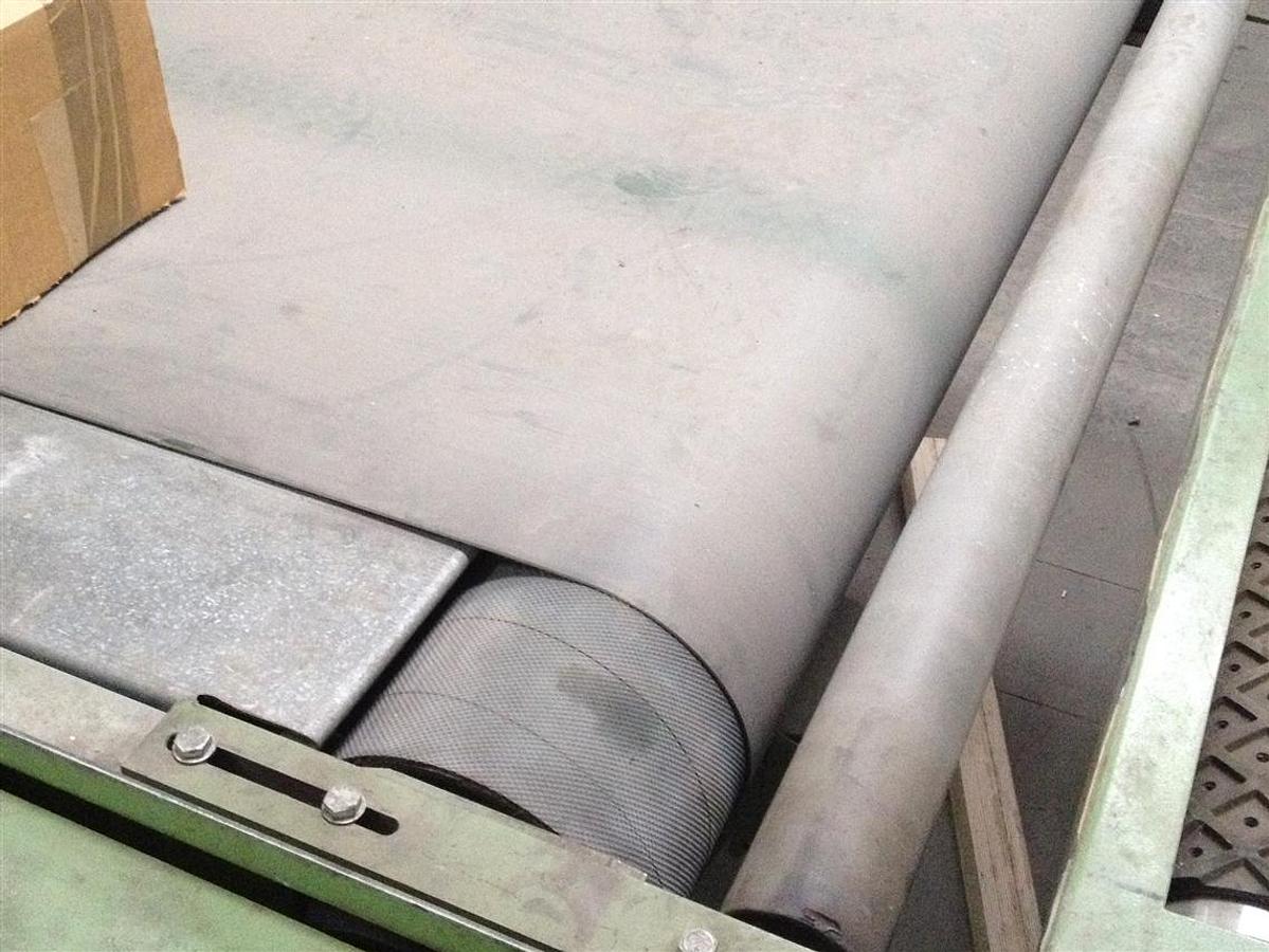 Used Hackemack KTR nozzle dryer duct, length 27,000 mm