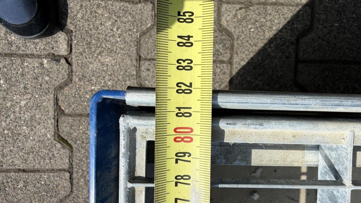 Gebraucht Auffangwanne Denios 205 Liter, mit Gitterrosten