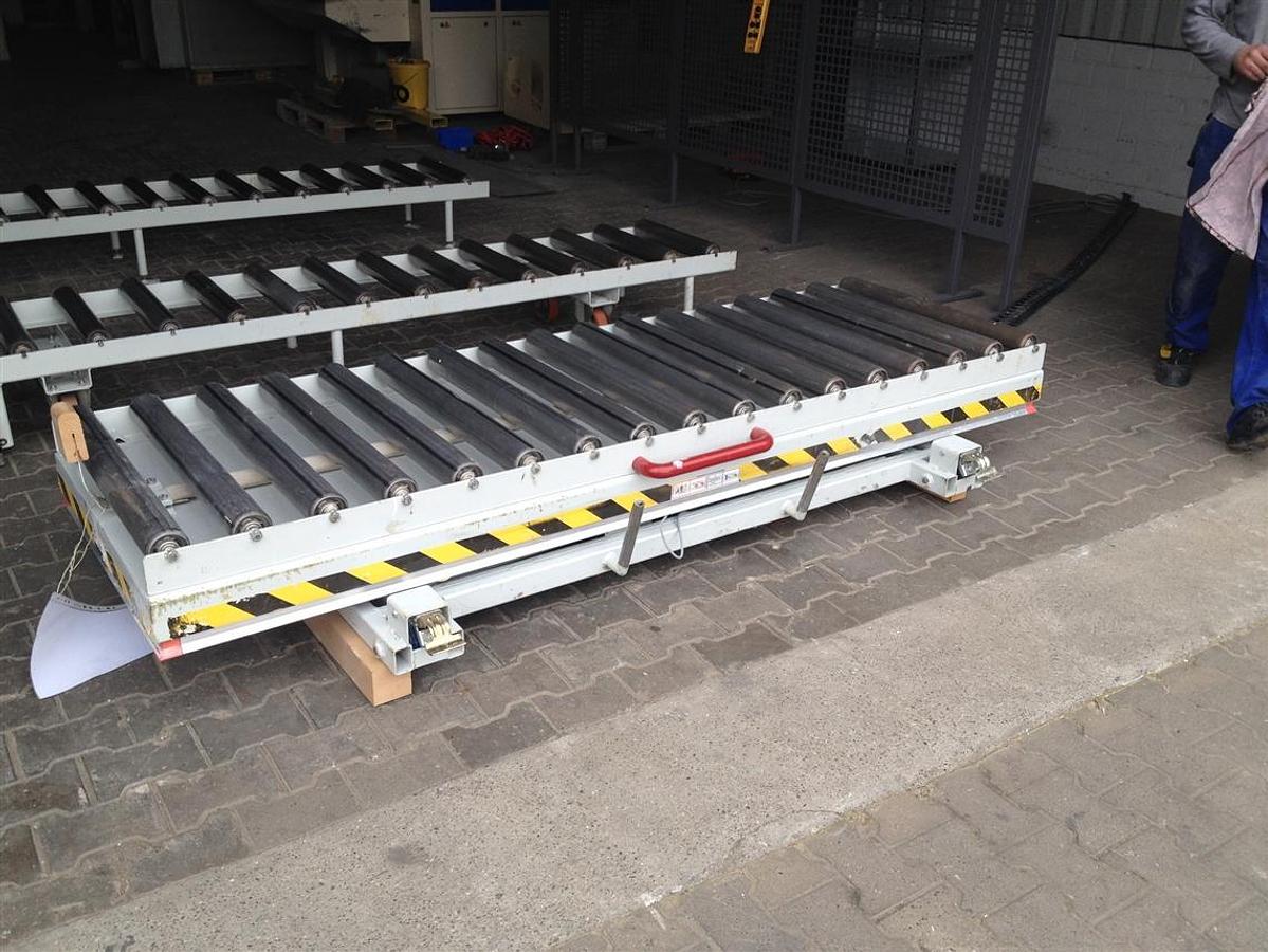 Gebraucht Hebebühne mit Rollenbahn, AB 750 mm, mit Bremse-1