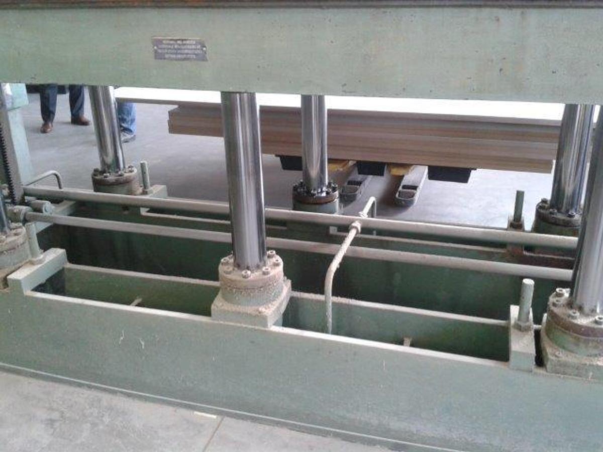 Used Multi-daylight press, Bürkle S 180