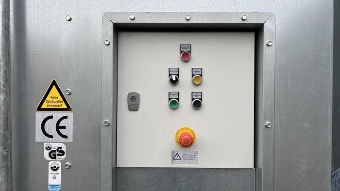 Gebraucht  Stationäre Absauganlage Nestro NE 300 W links