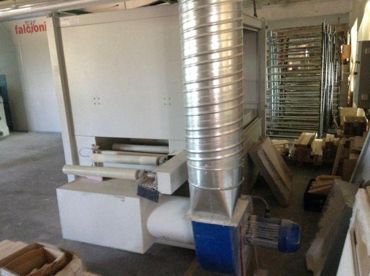 Used Hackemack KTR 3280 automatic strip spraying machine