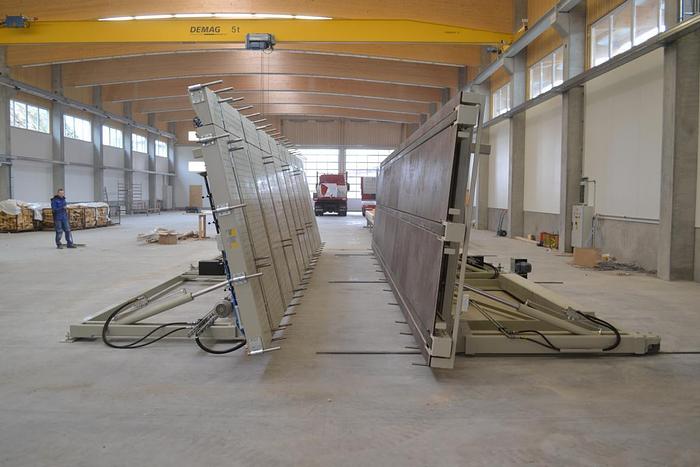 Holzrahmenbau Tisch, KomTec,  Montagetisch, Wender