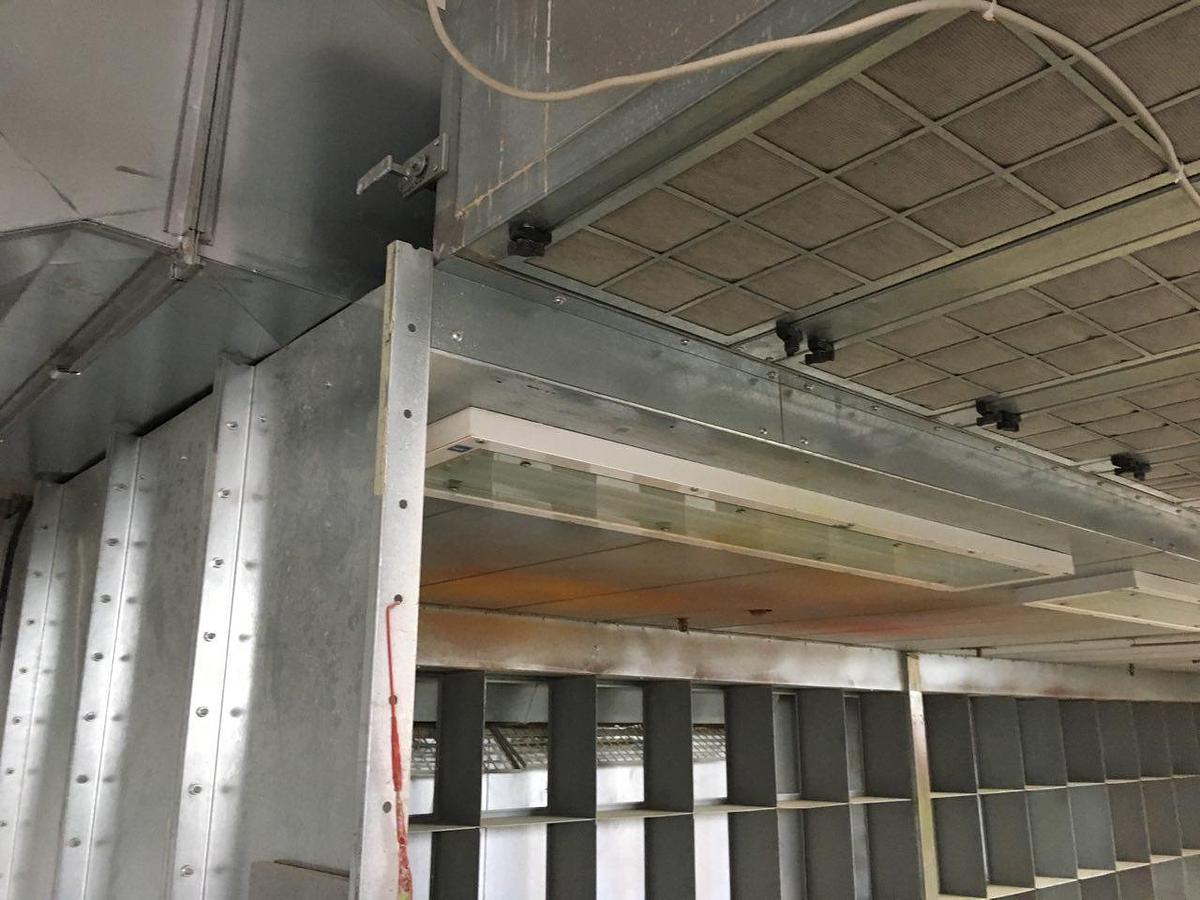 Used Dry spray walls, air supply system RIPPERT RTS/RZL