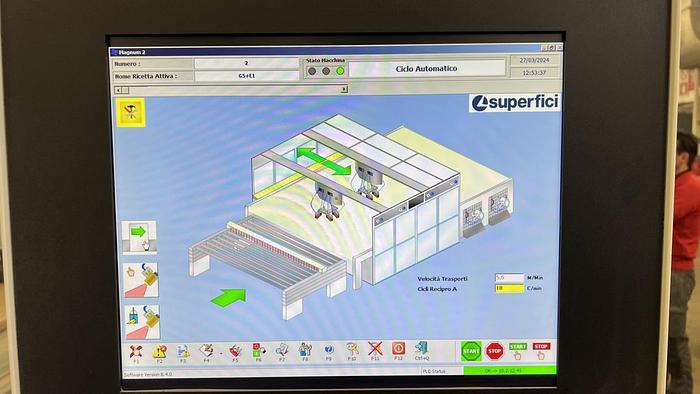 Gebraucht Spritzautomat ELMAG Superfici TWIN SPRAY