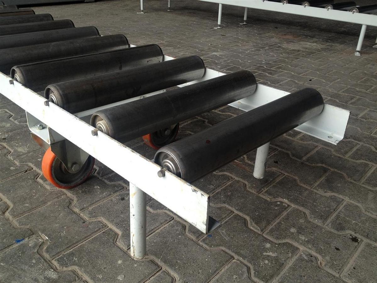 Used Roller conveyor AB 500 mm, cross travel carriage