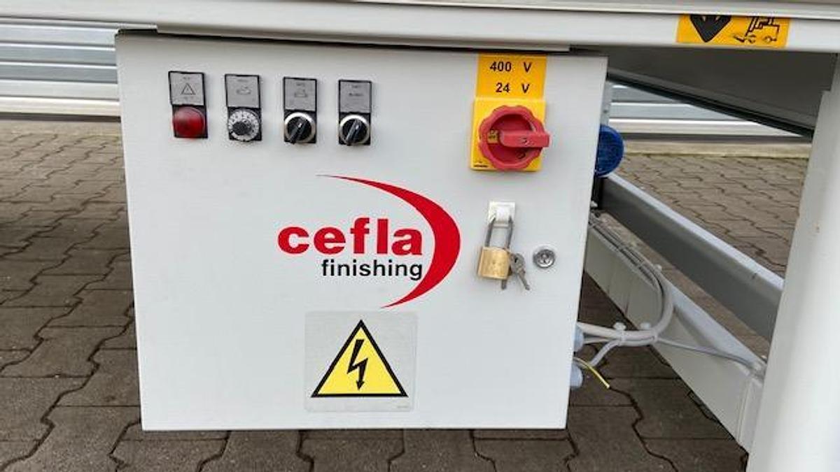 Used Entstaubung Cefla mit Gurtbandtransport