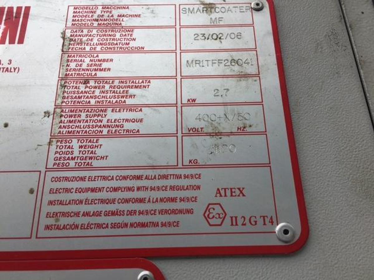 Used Walzauftragmaschine Cefla/Sorbini Smartcoater MF