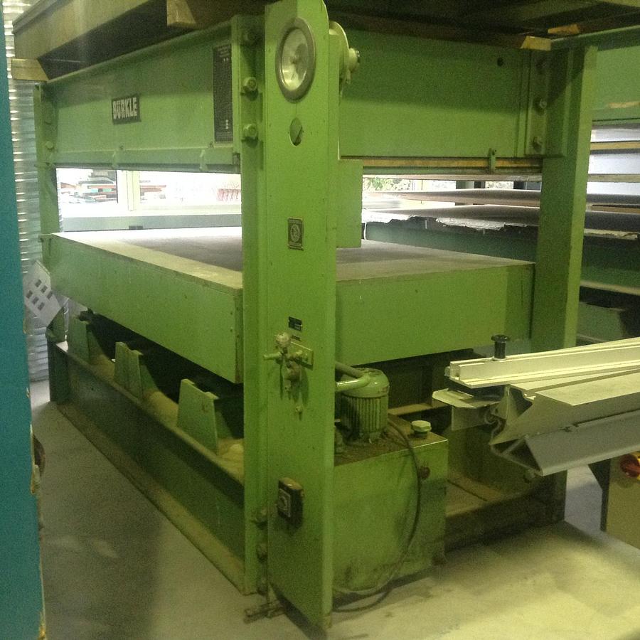Used Presse, Kaltpresse, Bürkle S 60