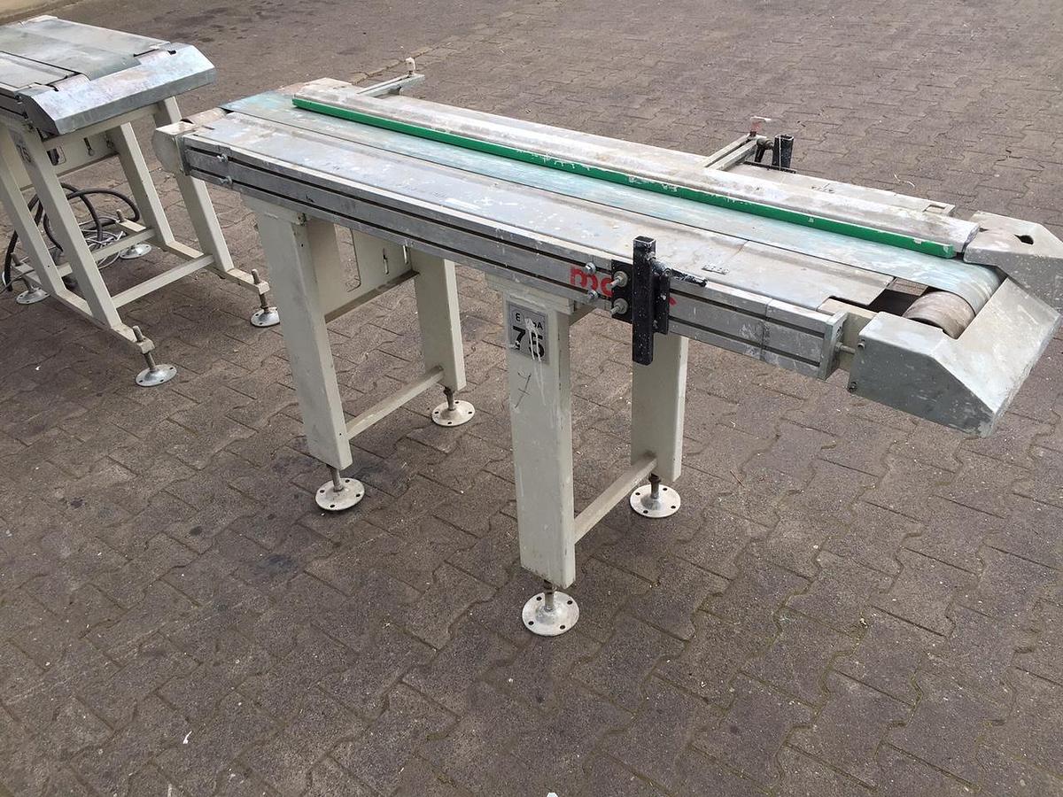 Used Gurtbandtransport Makor 150 x 1800 mm