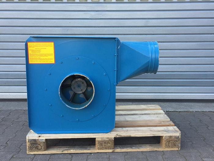 Gebraucht Absaugventilator, Höcker Polytechnik D250 mm/5,5KW