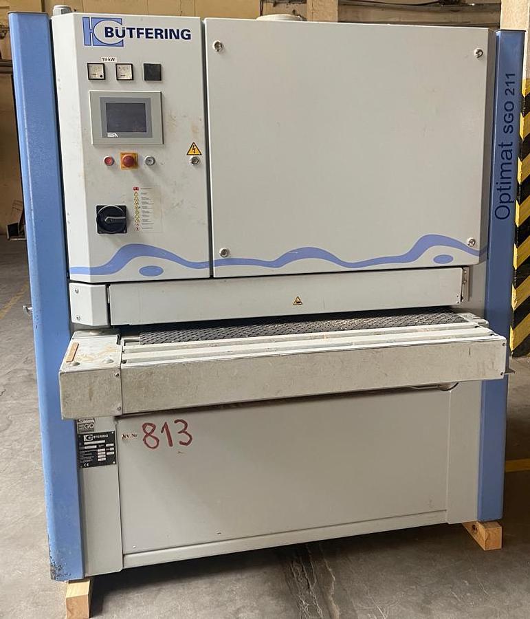 Gebraucht Breitbandschleifmaschine Bütfering Optimat SGO211R