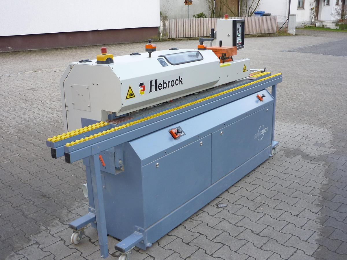 Used Hebrock Euro 3001 edge banding machine