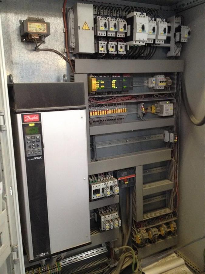 Used Extraction system Höcker Polytechnik 28,000 m³/h