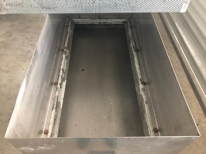 Used Valymo ir plovimo vonia su nerūdijančio plieno dangčiu
