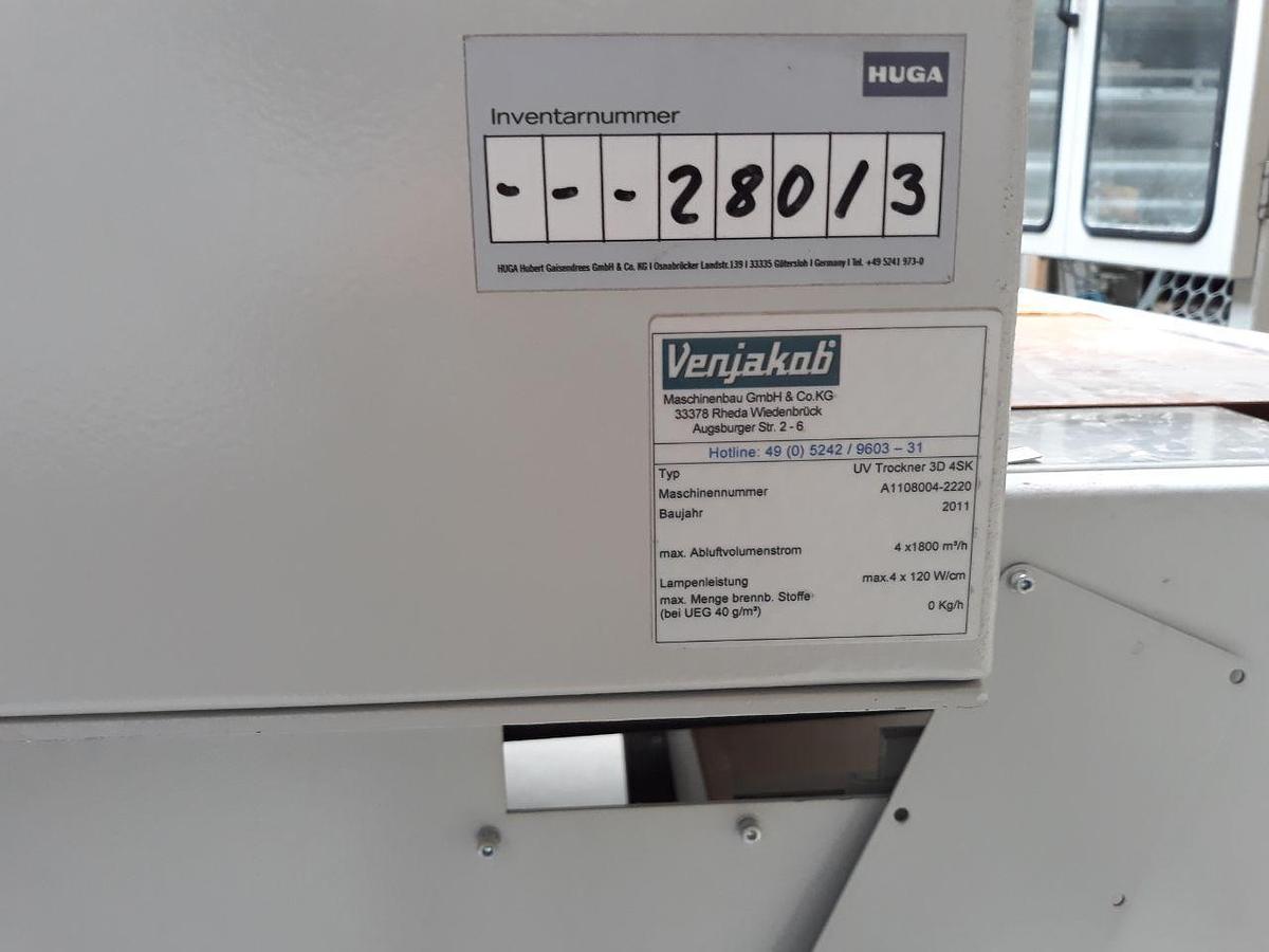 Used 3D UV Trockner VEN DRY UV - 4 Röhren