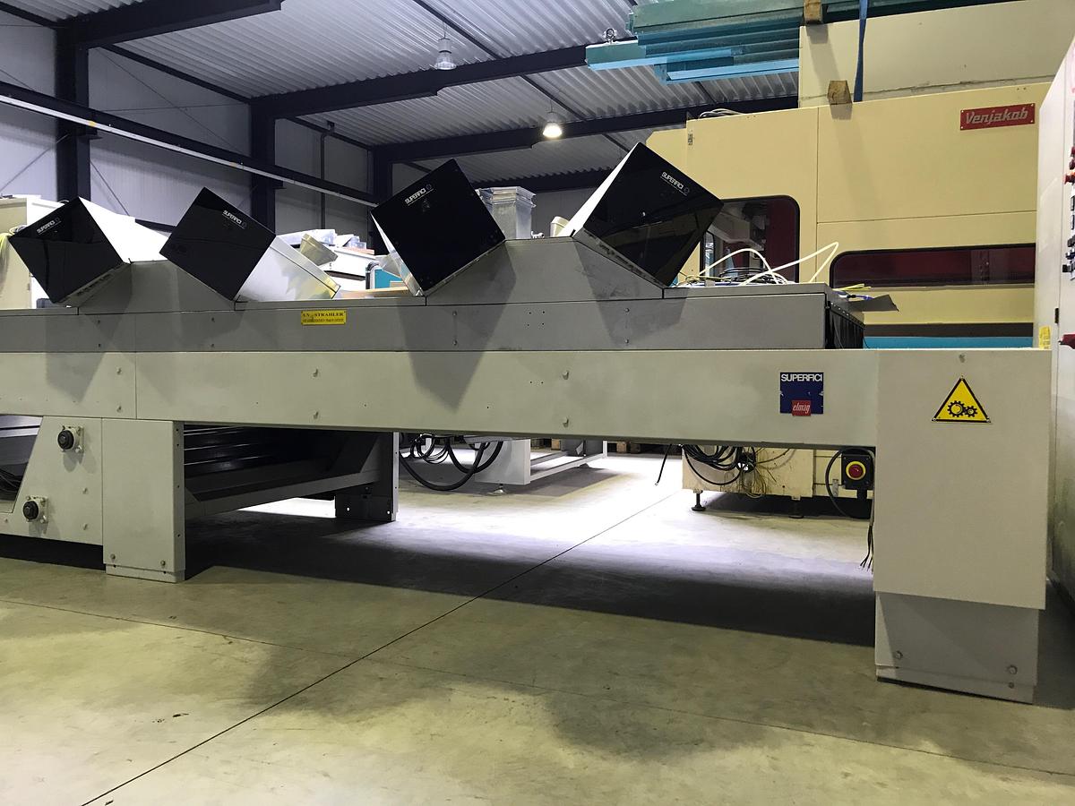 Used 3D UV-Trockenkanal Superfici 4 Röhren
