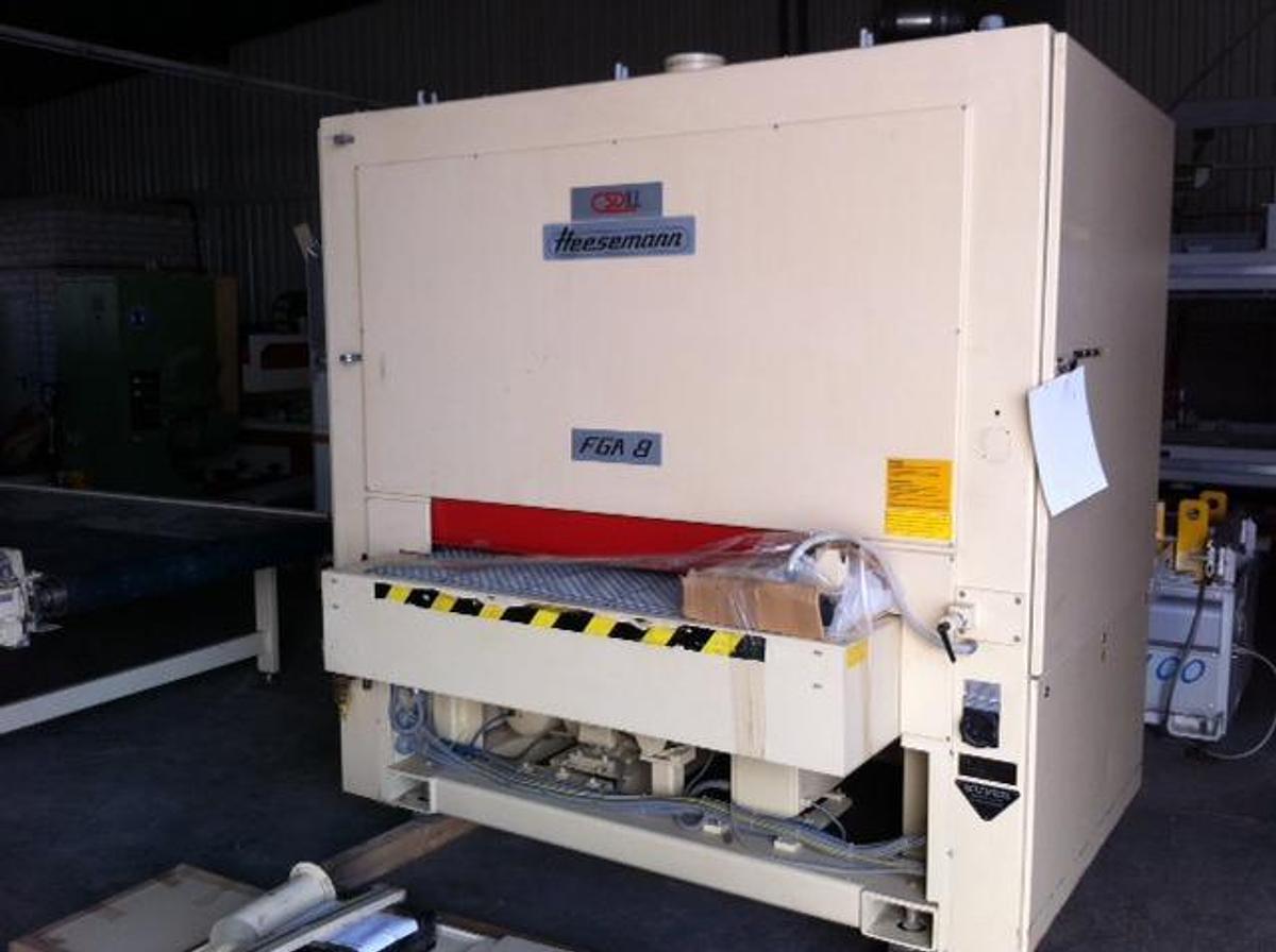 Used Wide belt sanding machine Heesemann FGA 8- CSD