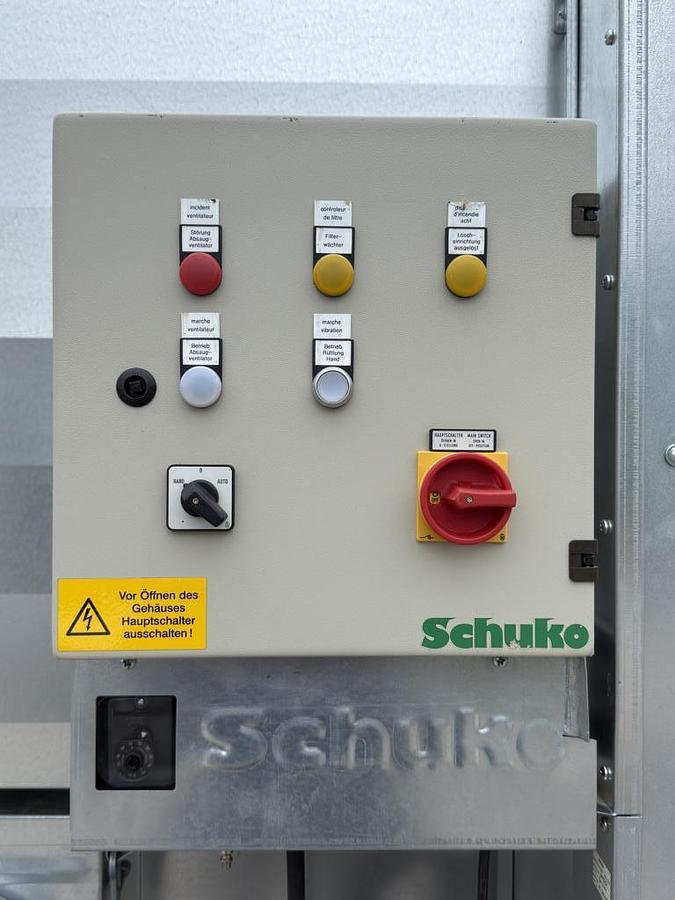 Used Extraction system Schuko VACOMAT 300 dust extractor V23