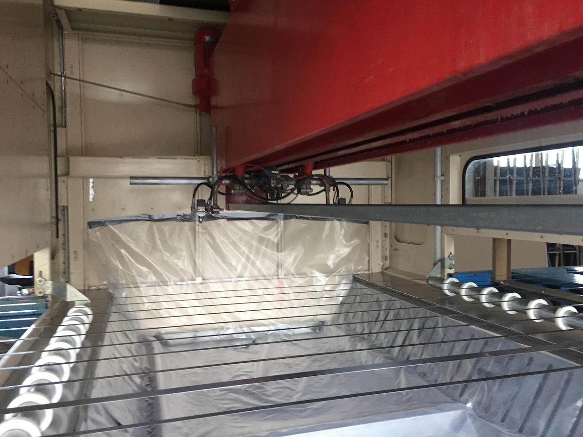 Used Spraying machine Venjakob HGS-Duo steel belt conveyor