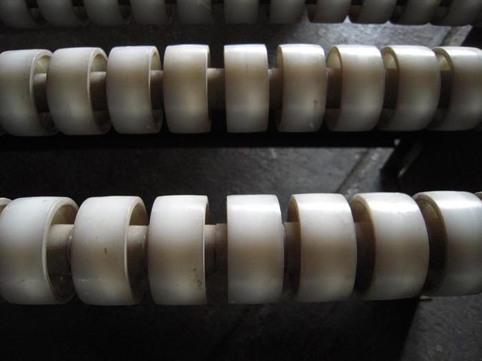 Used Friction roller conveyor Venjakob 4000 mm