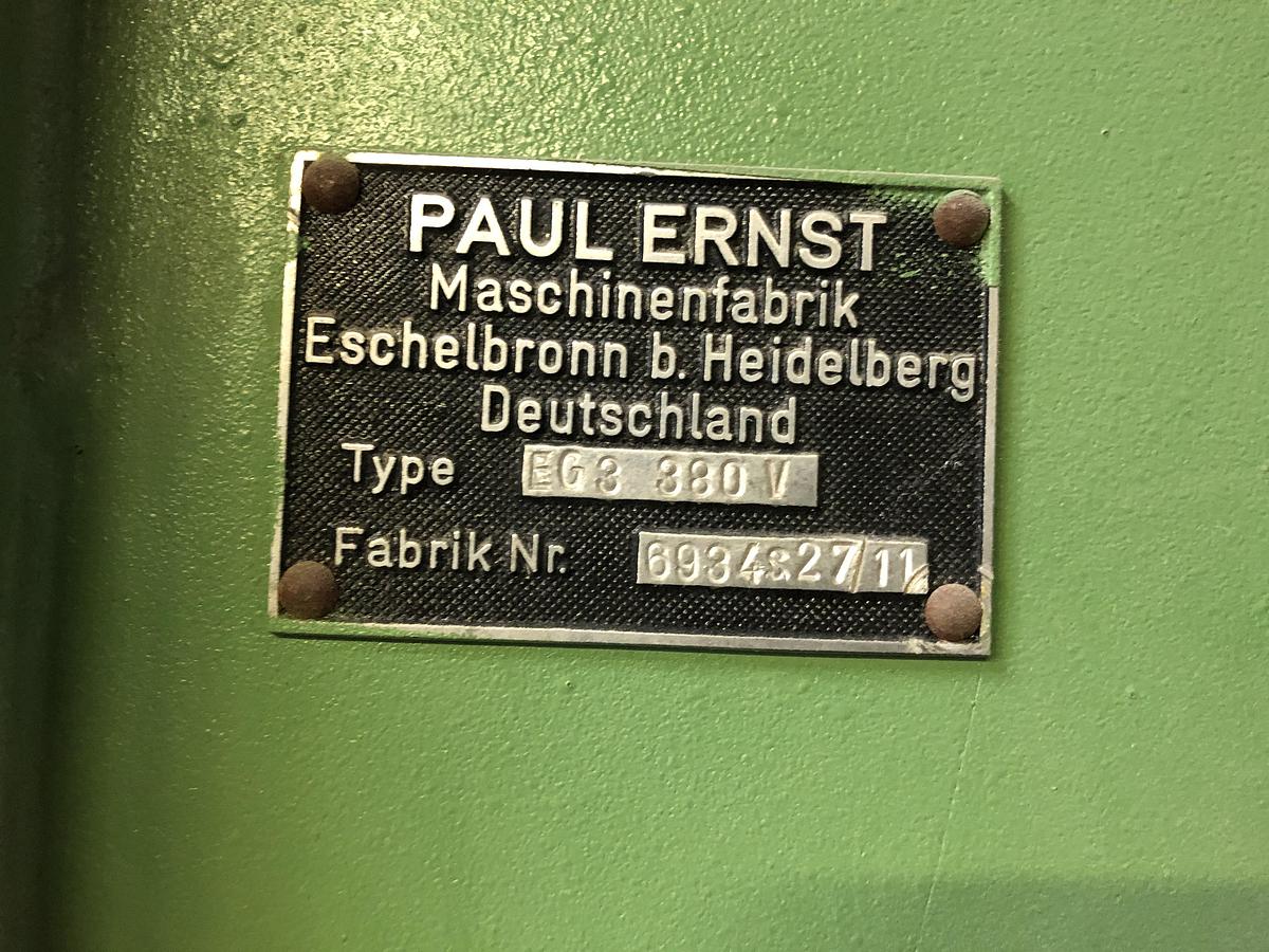 Used Brush sanding machine Ernst EG 3