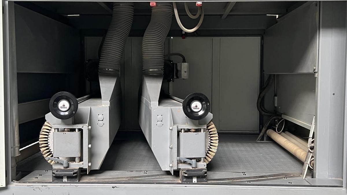 Gebraucht Bürstenschleifmaschine COSTA BF 25 - 1350  2 Heads