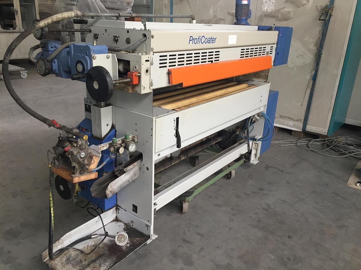 Used Hymmen ELX-S / PFC - SP roller coating machine