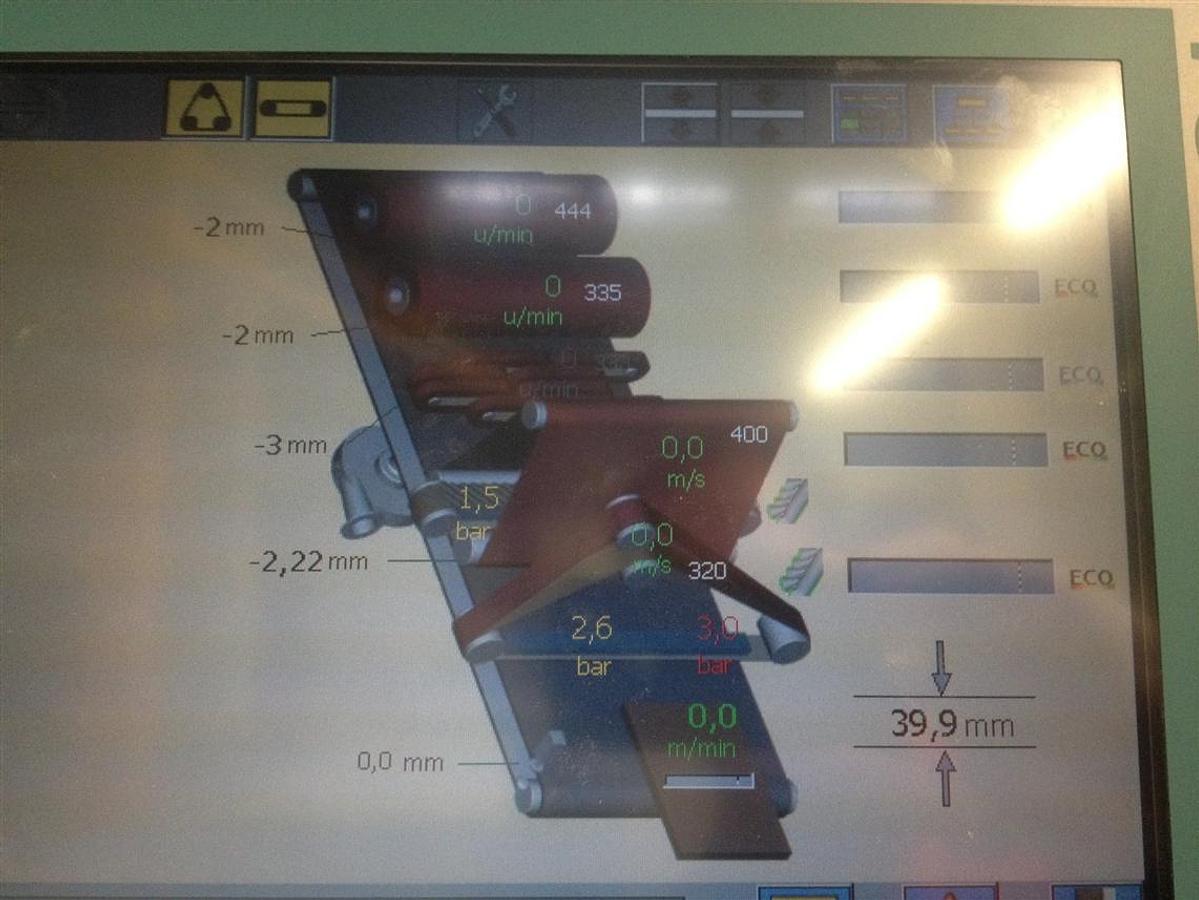 Used Belt and brush sanding machine VEN BRUSH HYBRID