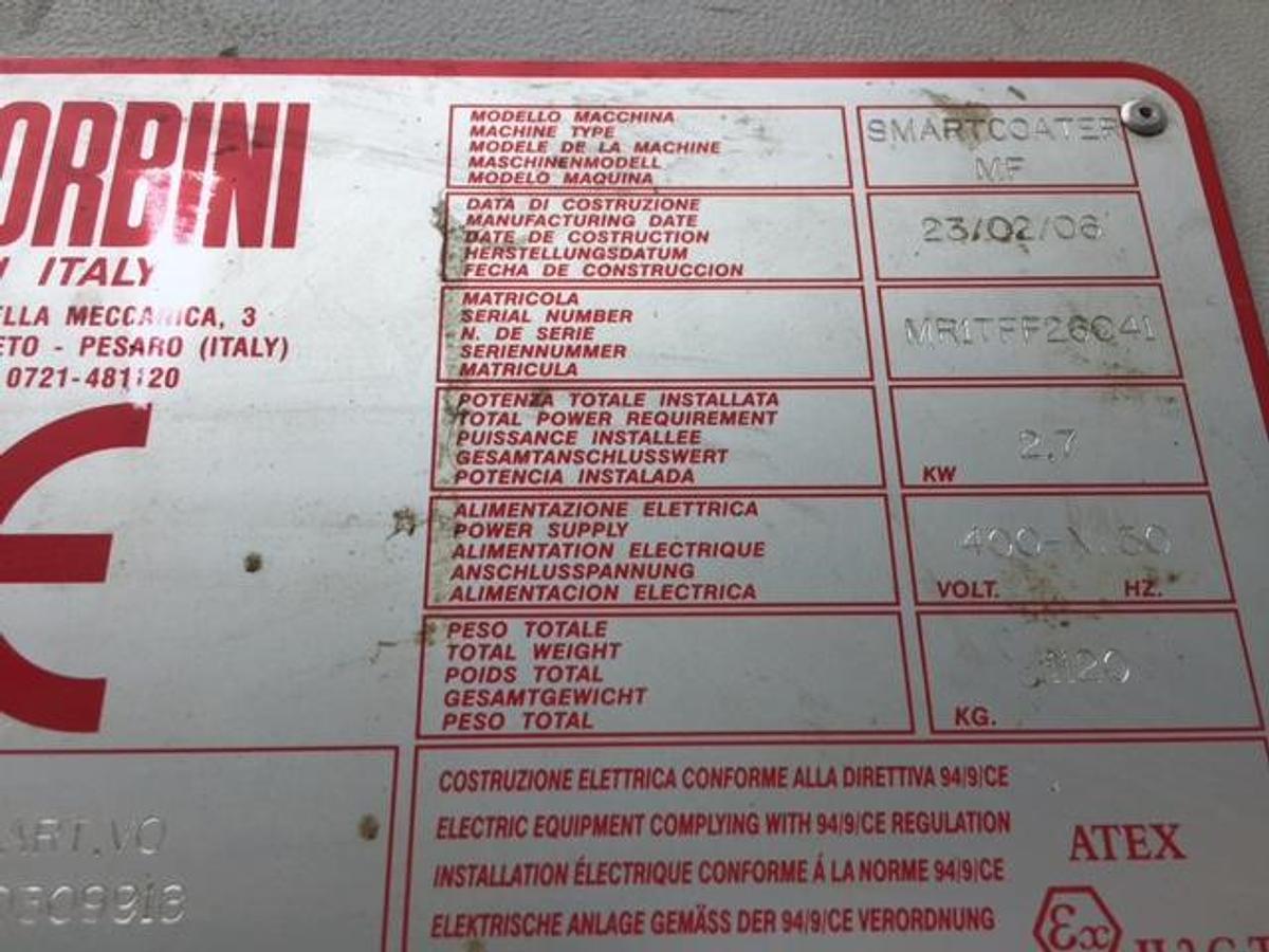 Used Walzauftragmaschine Cefla/Sorbini Smartcoater MF