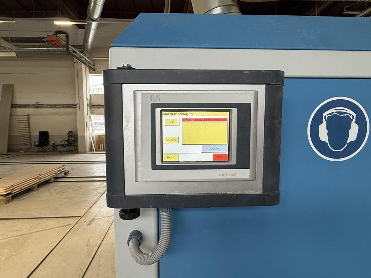 Gebraucht Bürstenschleifmaschine LÖWER DiscMaster 3DBB Touch