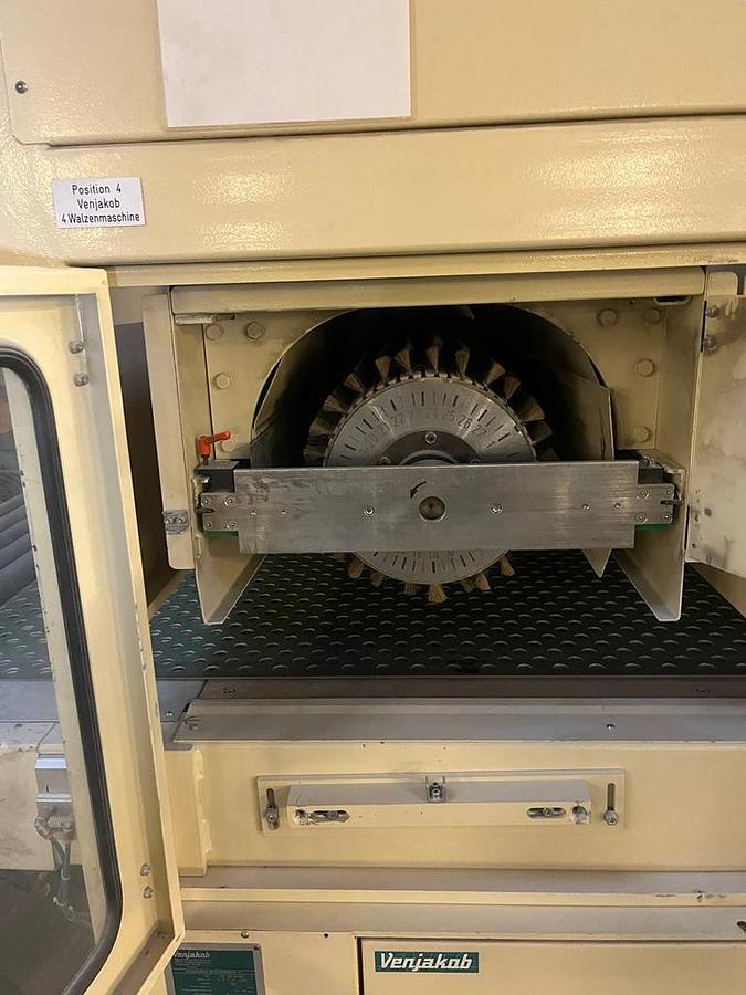 Gebraucht Bürstenschleifmaschine Venjakob VBS 1300-40, 4 Agg