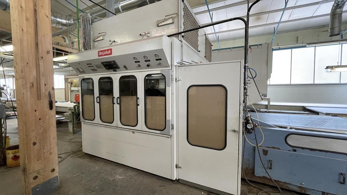 Used Spraying machine Venjakob HGS-Duo Ring squeegee