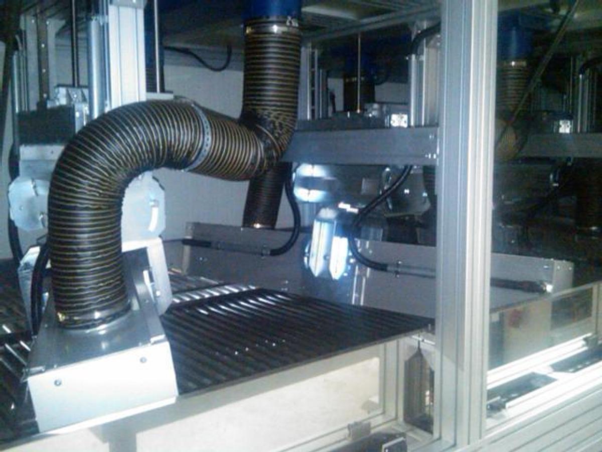 Used 3D UV dryer, 4 tubes, 0 operating hours