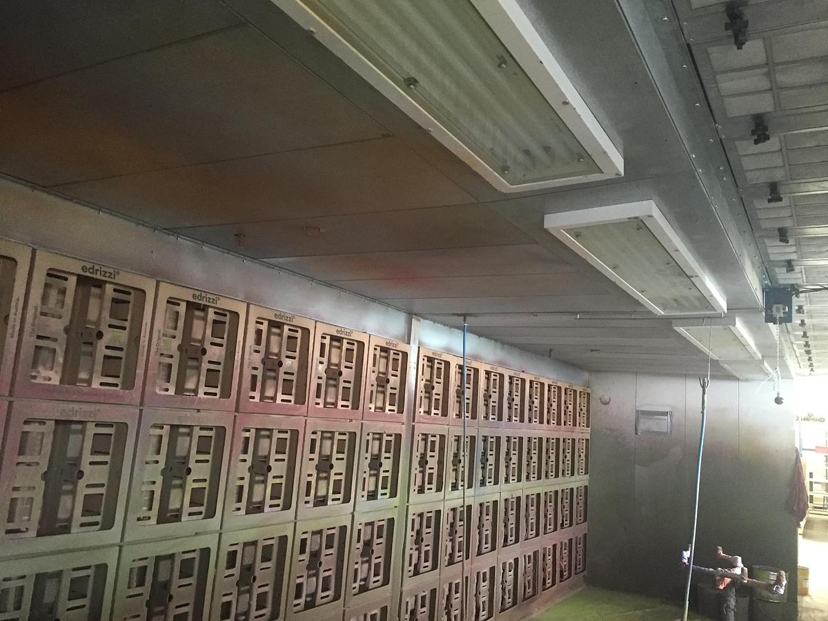 Used Dry spray walls, air supply system RIPPERT RTS/RZL