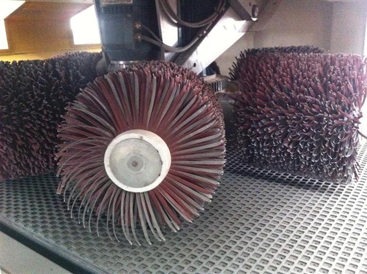 Used Bürstenschleifmaschine Fladder Gyro 300, Bj. 2000