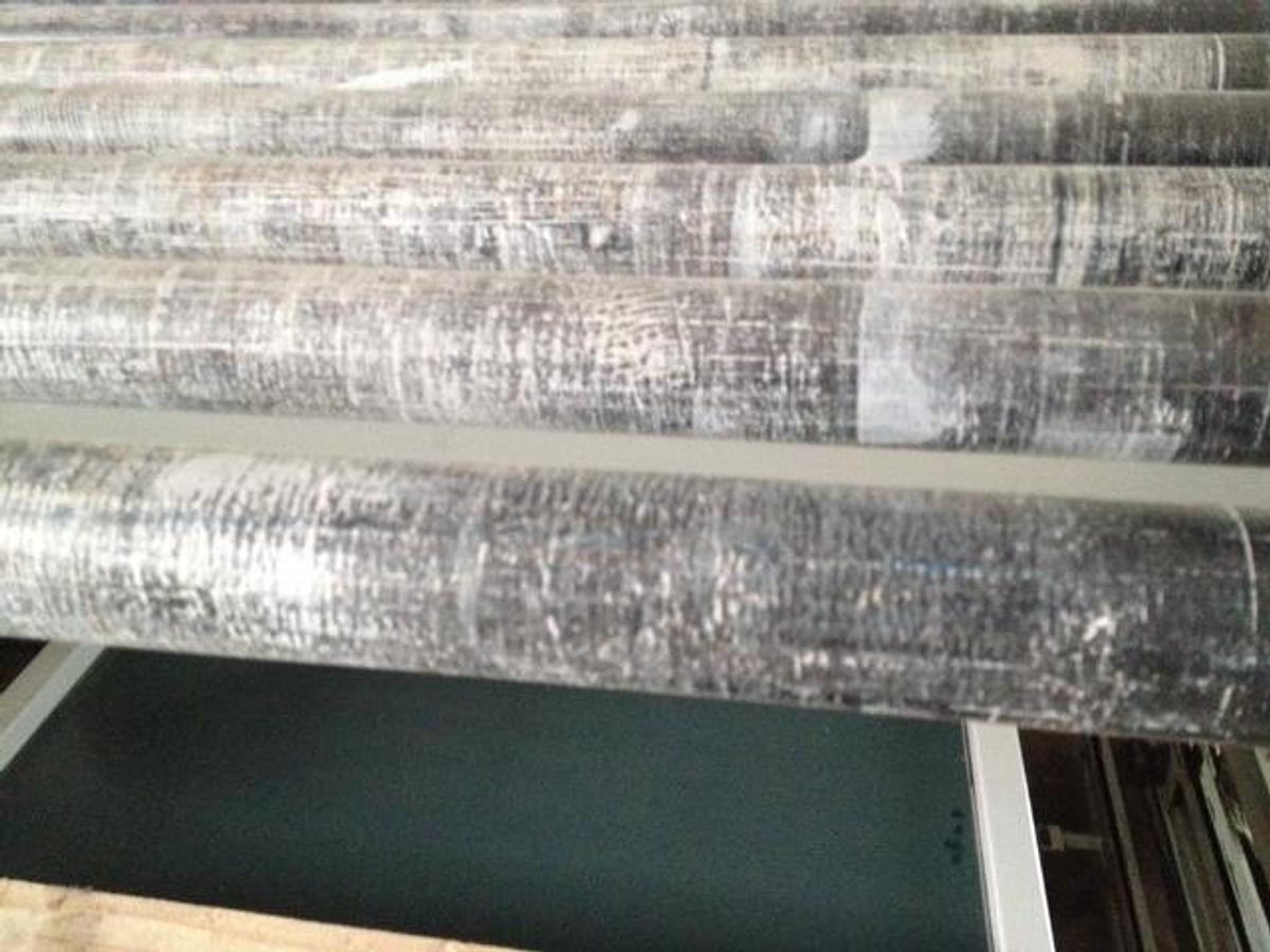 Used Roller transport AB 1600 mm, length 3000 mm