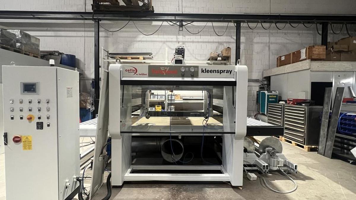 Gebraucht Spritzautomat CEFLA KLEENSPRAY, mit Papierband