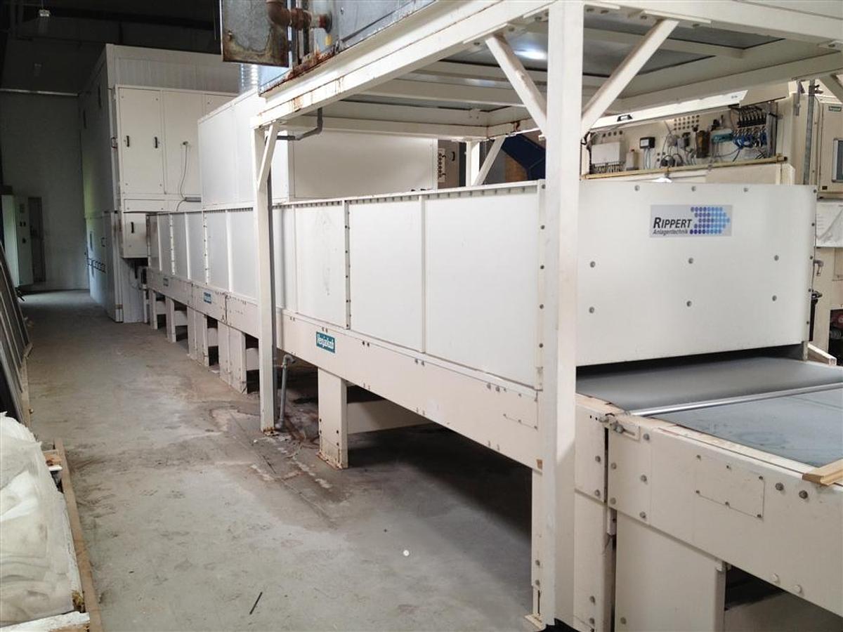 Used Düsentrockenkanal Venjakob Länge 14.000 mm