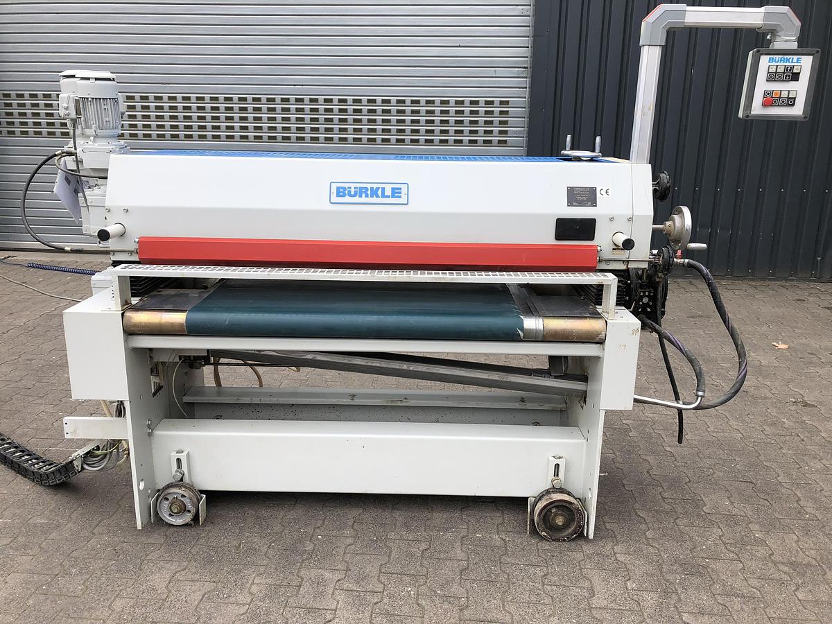 Used Walzauftragsmaschine Bürkle SLC 1300 - 3, Beize
