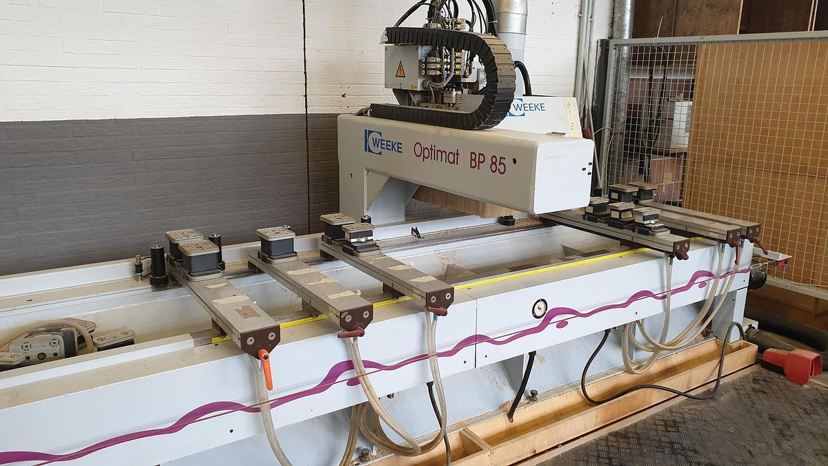 Used CNC machining center Weeke OPTIMAT BP 85