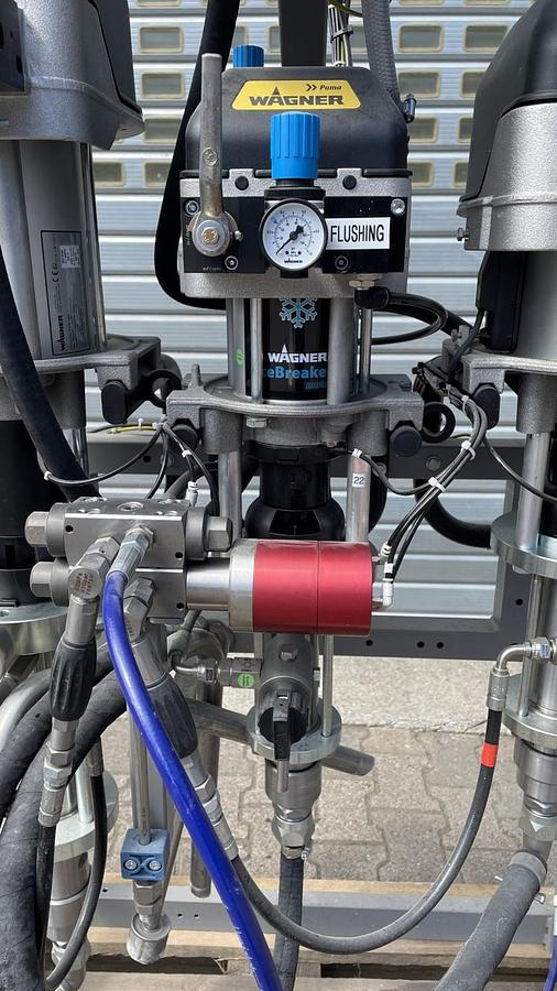 Used WAGNER TwinControl 35-70, 2K dosing system