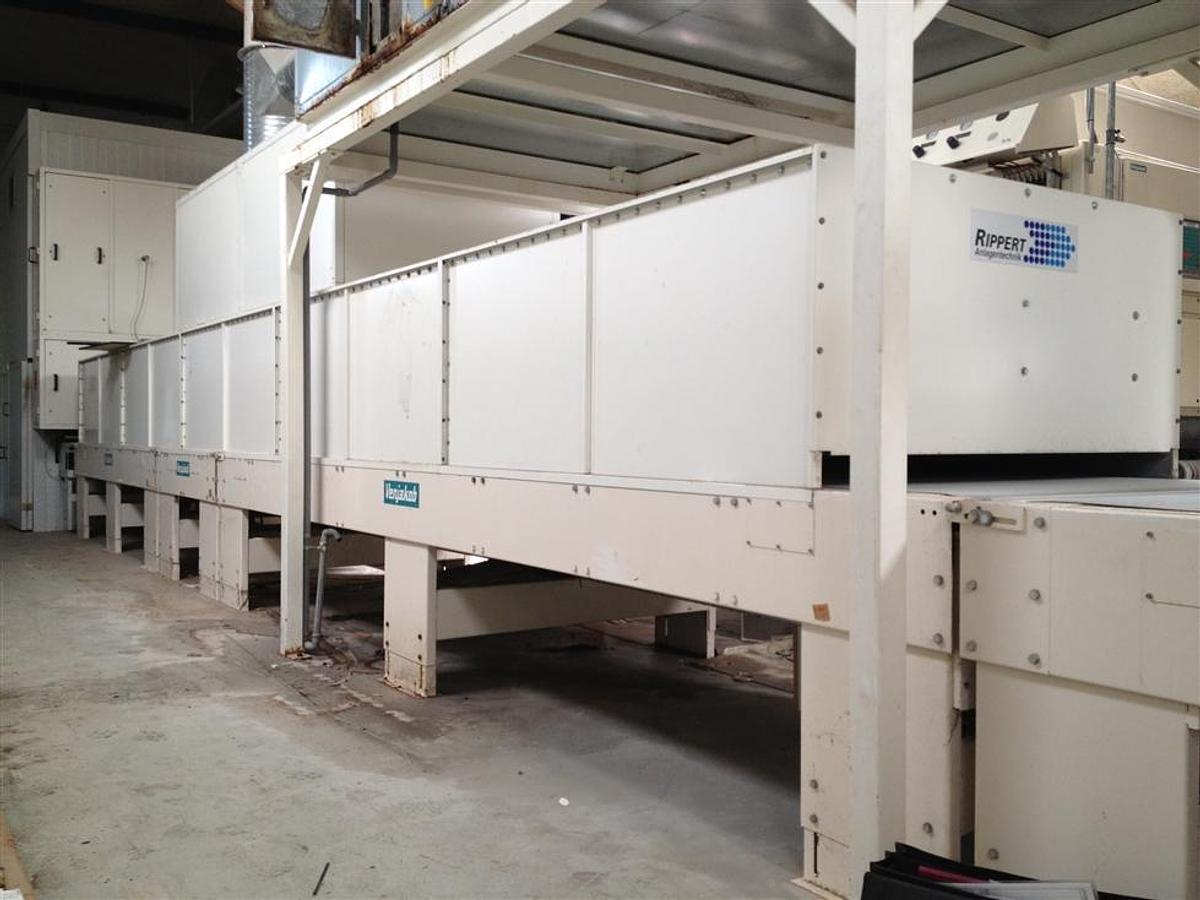 Used Düsentrockenkanal Rippert-Venjakob 15.000 mm